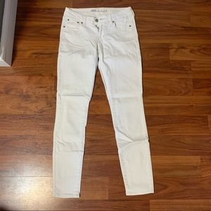 Old Navy White Rockstar Jeggings